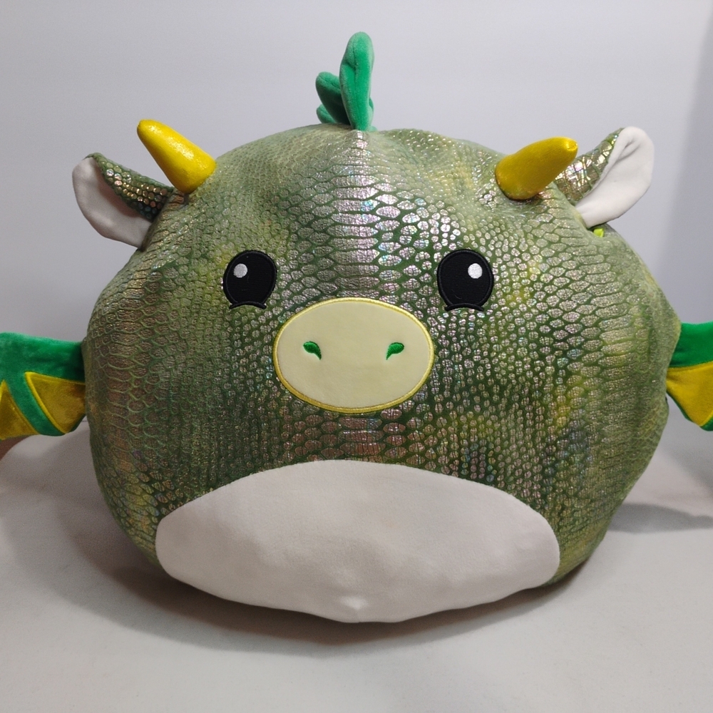 Squishmallow MARTY THE DRAGON Jumbo 20 Inch Iridescent Green Walgreens Exclusive